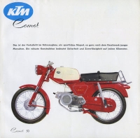 Preview: KTM Comet 50 / 100 Prospekt 1960er Jahre
