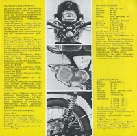 Preview: KTM Comet 50 / 100 Prospekt 1960er Jahre