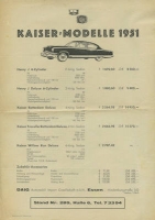 Kaiser Programm 1951