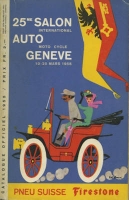 Katalog 25ME Salon Auto Geneve 10-20 mars 1955