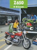 Kawasaki Z 650 Prospekt ca. 1977