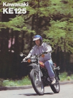 Kawasaki KE 125 brochure ca. 1978