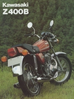 Kawasaki  Z 400 B brochure ca. 1978