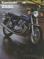 Kawasaki  Z 650 Prospekt ca. 1978