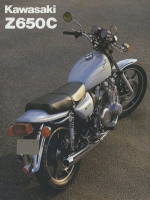 Kawasaki  Z 650 C brochure ca. 1978