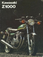 Kawasaki  Z 1000 Prospekt ca. 1978