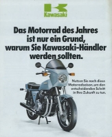 Kawasaki  Z 1 R brochure ca. 1978