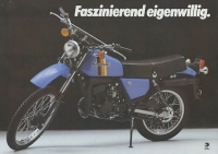 Kawasaki KE 175 Prospekt ca. 1980