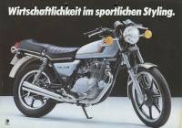 Kawasaki Z 250 C Prospekt ca. 1980