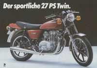 Kawasaki Z 440 Prospekt ca. 1980