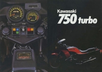 Kawasaki Z 750 Turbo Prospekt ca. 1983
