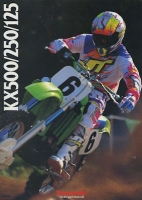 Kawasaki KX 500 / 250 / 125 Prospekt 1992