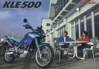 Kawasaki KLE 500 Prospekt ca. 1993