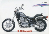 Kawasaki EN 500 Prospekt 9.1992