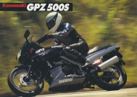 Kawasaki GPZ 500 S Prospekt ca. 1993