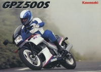 Kawasaki GPZ 500 S Prospekt ca. 1993