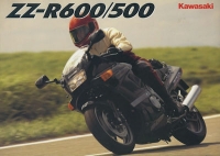 Kawasaki ZZ-R 600 / 500 Prospekt ca. 1993