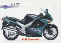 Kawasaki ZZ-R 1100 brochure 9.1992