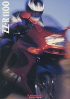 Kawasaki ZZ-R 1100 brochure ca. 1993