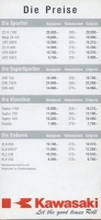 Kawasaki pricelist 11.1993