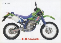 Kawasaki KLX 250 brochure 11.1993