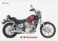 Kawasaki VN 750 brochure 11.1993