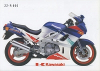 Kawasaki ZZ-R 600 brochure 10.1993