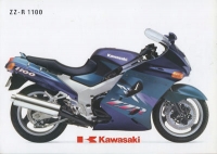 Kawasaki ZZ-R 1100 brochure 10.1993