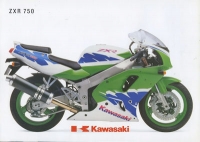 Kawasaki ZXR 750 brochure 10.1993