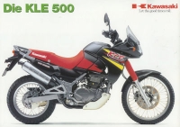 Kawasaki KLE 500 brochure 10.1994