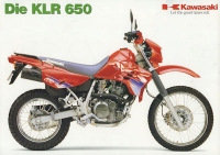 Kawasaki KLR 650 brochure 10.1994