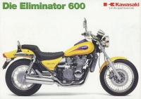 Kawasaki Eliminator 600 brochure 10.1994