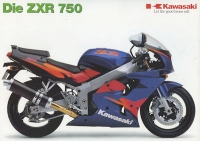 Kawasaki ZXR 750 brochure 10.1994