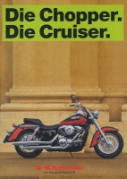 Kawasaki Chopper + Cruiser brochure 12.1995