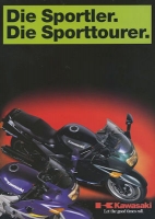 Kawasaki Sportler + Sporttourer brochure 1.1996