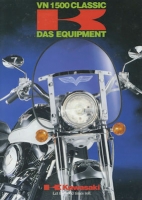 Kawasaki VN 1500 Classic Accessories brochure 4.1997