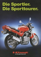 Kawasaki Sportler + Sporttourer brochure 10.1996