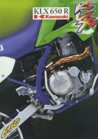 Kawasaki KLX 650 R Prospekt 1.1998