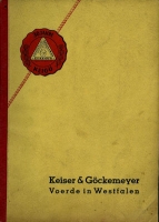 Keiser & Göckemeyer (Keigö) Fahrzeug-Beschläge und Ersatzteil Katalog 1941