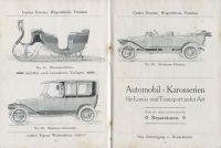 Preview: Gustav Kesslau Wagenfabrik Katalog ca. 1914