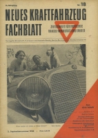 Das Kraftfahrzeug Fachblatt 1948 Heft 18