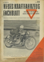 Das Kraftfahrzeug Fachblatt 1948 Heft 22
