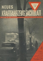 Das Kraftfahrzeug Fachblatt 1950 No. 2