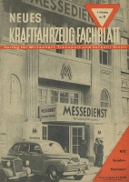 Das Kraftfahrzeug Fachblatt 1950 No. 4