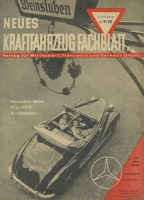 Das Kraftfahrzeug Fachblatt 1950 No. 9/10