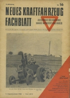 Das Kraftfahrzeug Fachblatt 1948 No. 16