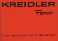 Kreidler Florett RS owner`s manual 3.1977