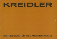 Kreidler Richtzeitliste 4.1980