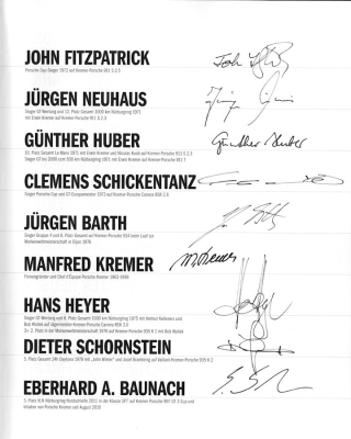 Preview: Kahnt / Thier / Trispel / Weber Porsche Kremer Nr. 65 / 250 1962-2012