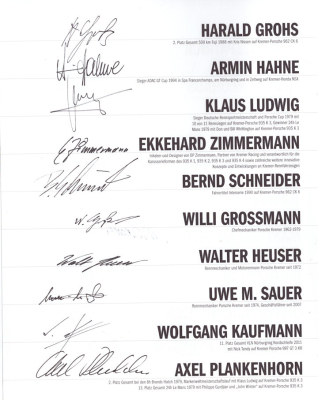 Kahnt / Thier / Trispel / Weber Porsche Kremer Nr. 65 / 250 1962-2012